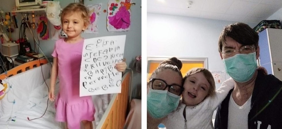 Una “pizzata” per aiutare Elisa affetta da a una rarissima forma di leucemia